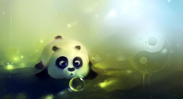 Cute Background Wallpaper Panda.