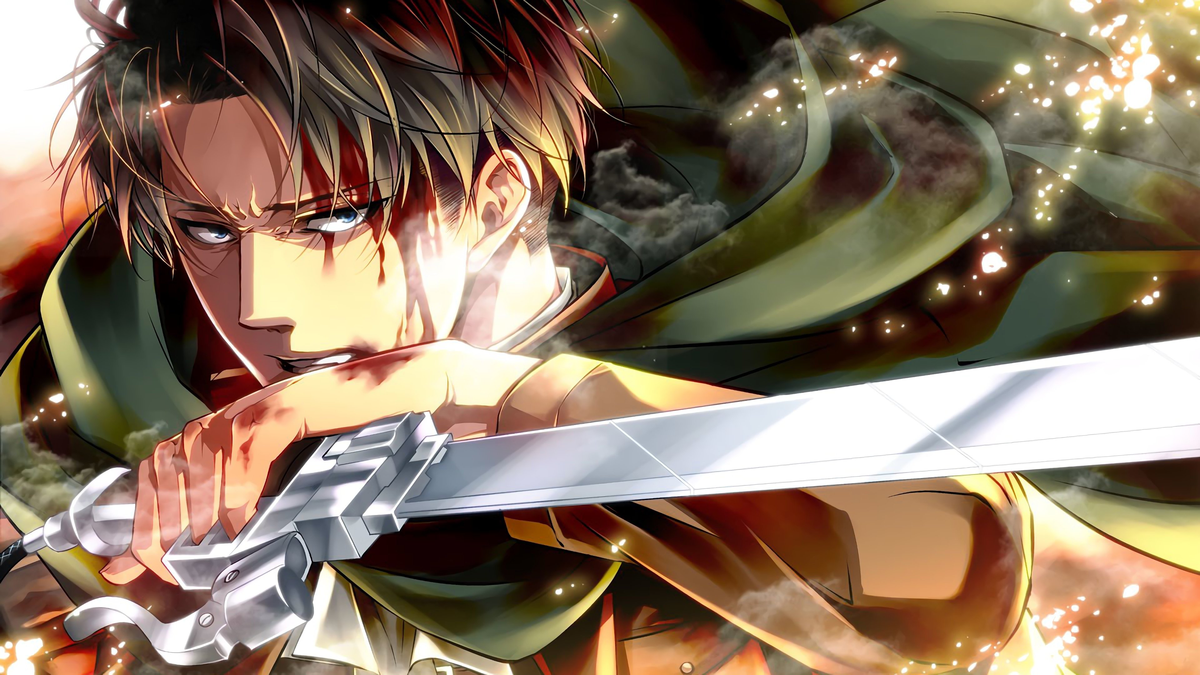 Levi Ackerman Wallpaper, HD Anime 4K Wallpapers, Images and Background -  Wallpapers Den