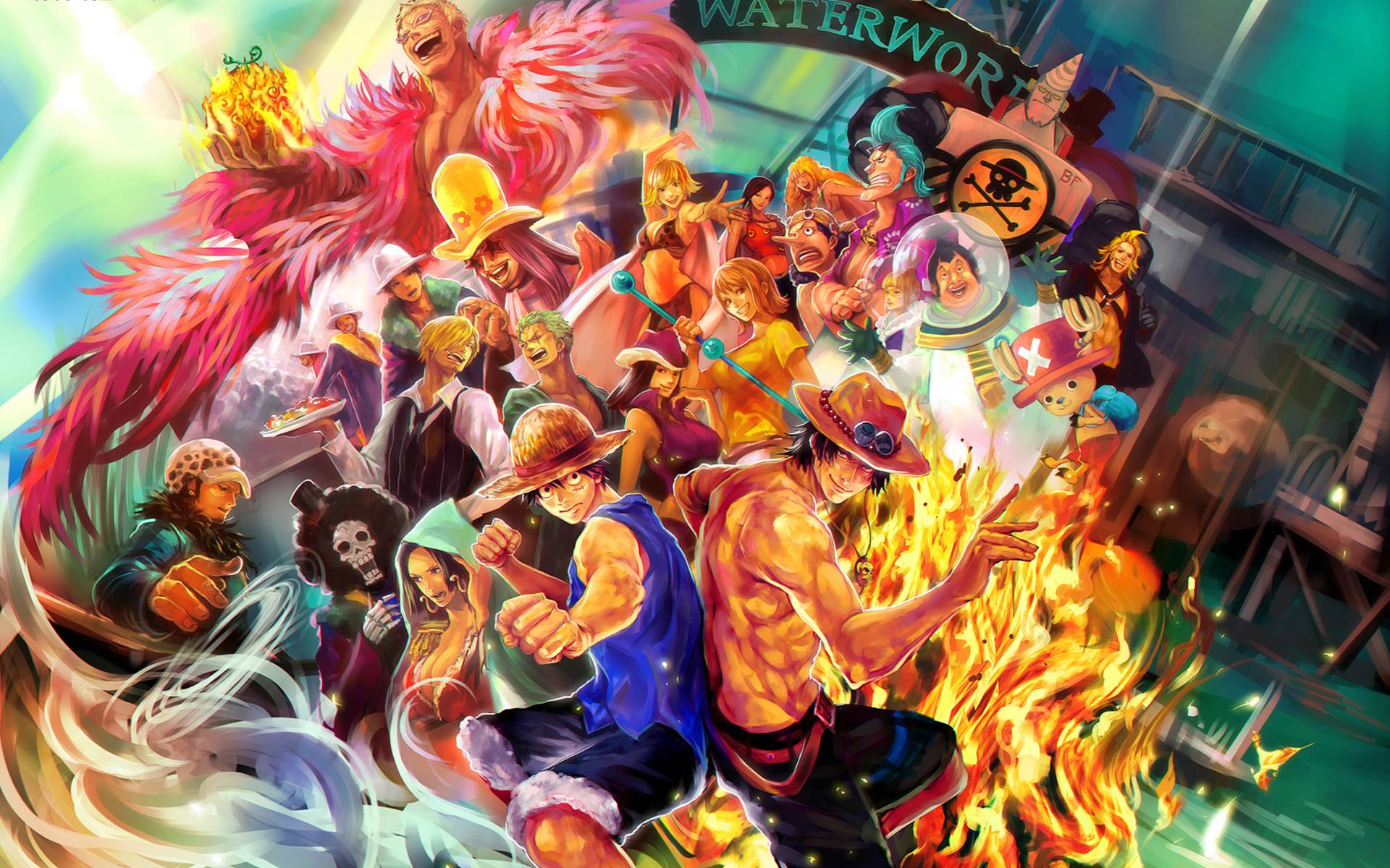 One Piece Mobile HD wallpaper download