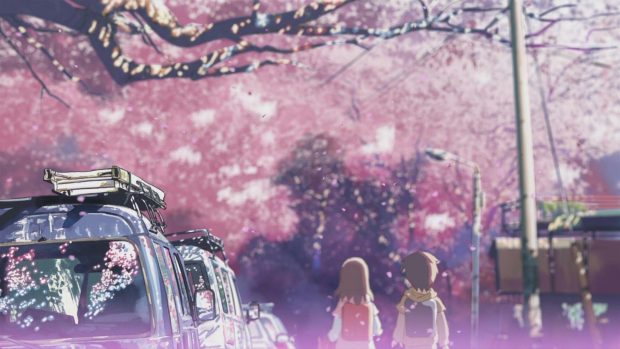 Romantic Aesthetic Anime Wallpaper HD.