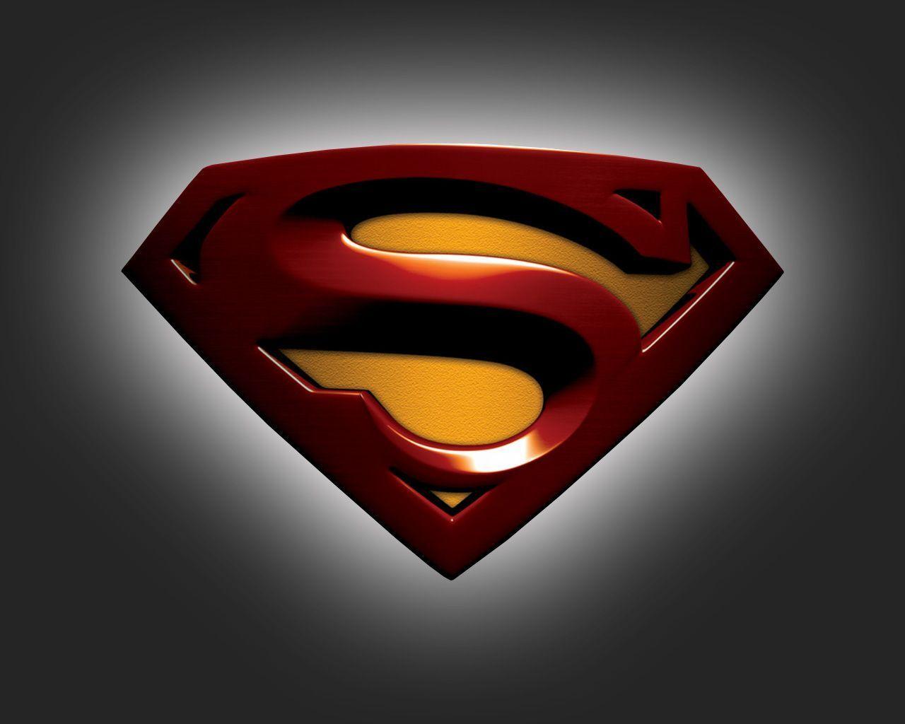 superman logo wallpaper hd black