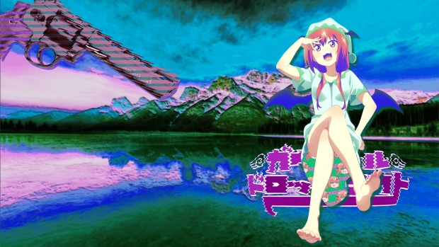 Wallpaper Aesthetic Anime Desktop Girl.