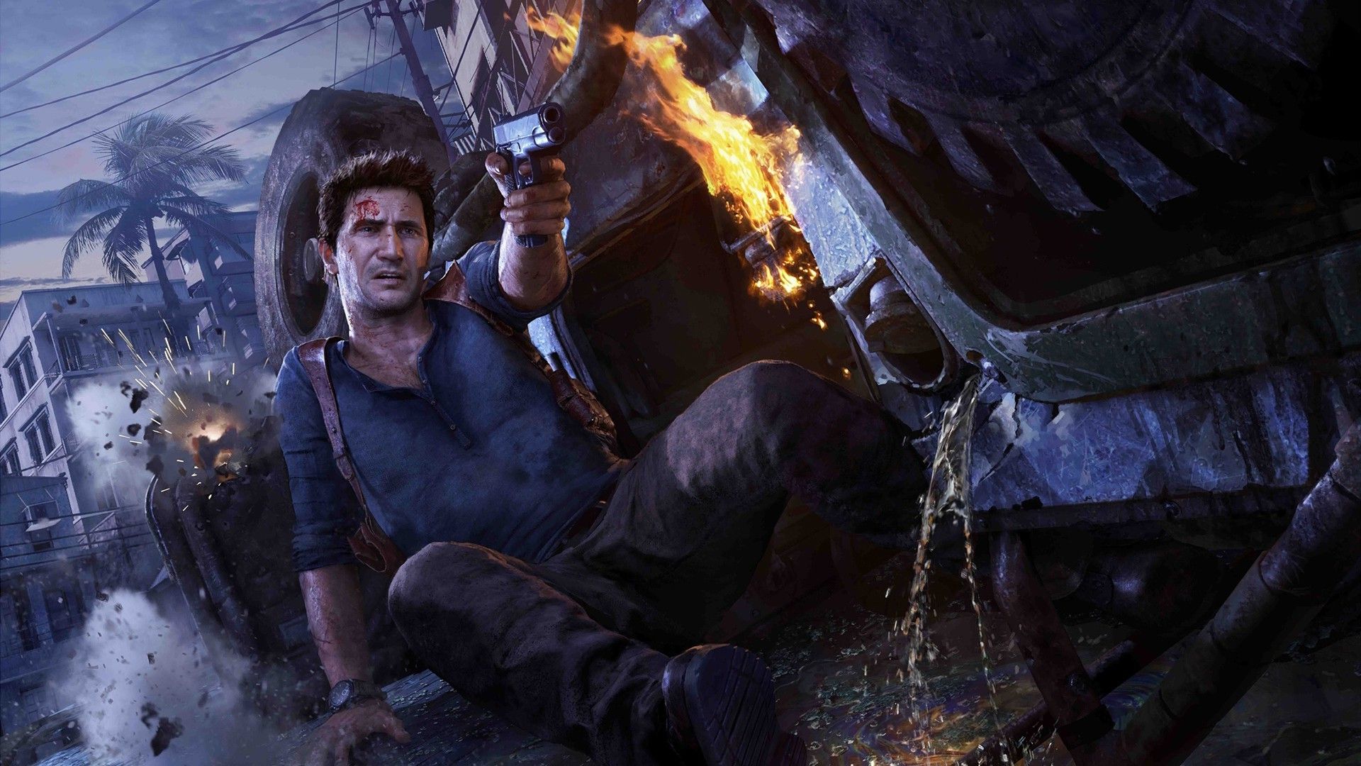 Uncharted 4 Thief's End Nathan PS4 PS3 XBOX ONE 360 POSTER MADE IN USA  - EXT349 | eBay