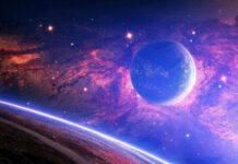 A Magical Planet Space Backgrounds Free Download.
