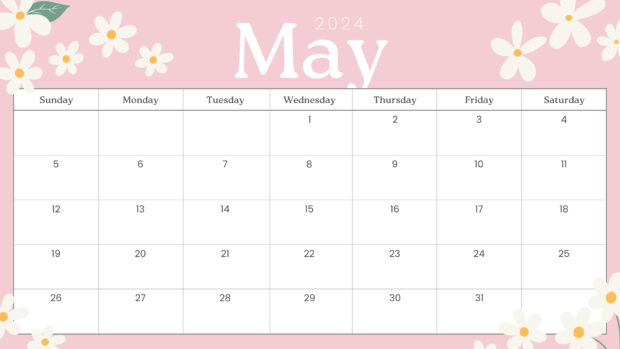 May 2024 Calendar Wallpapers Free Download