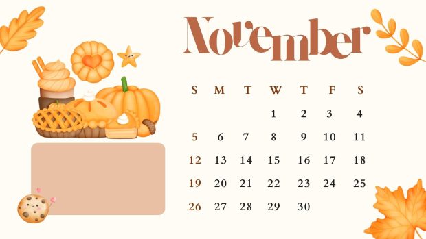 November 2023 Calendar HD Wallpaper Free download.