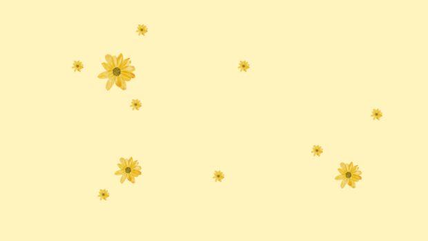 Aesthetic Minimalist Spring Wallpaper HD.