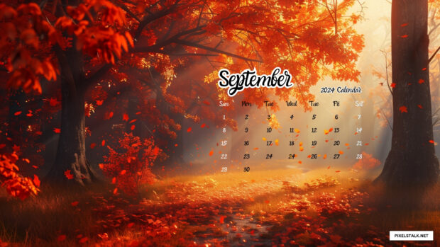 Autumn September 2024 Wallpaper for Desktop.