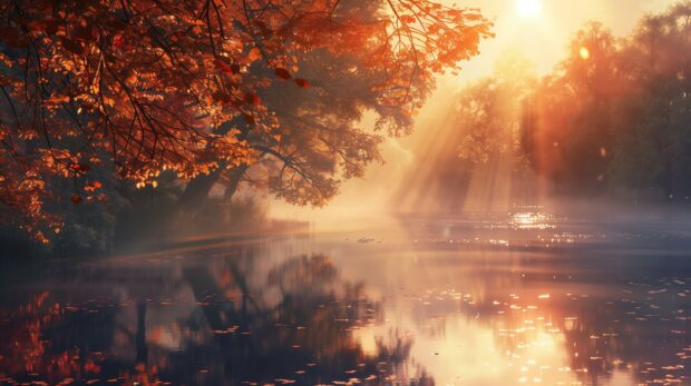 Beautiful Fall Scenery backgrounds for PC.