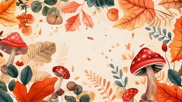 Fall Aesthetic Desktop backgrounds.