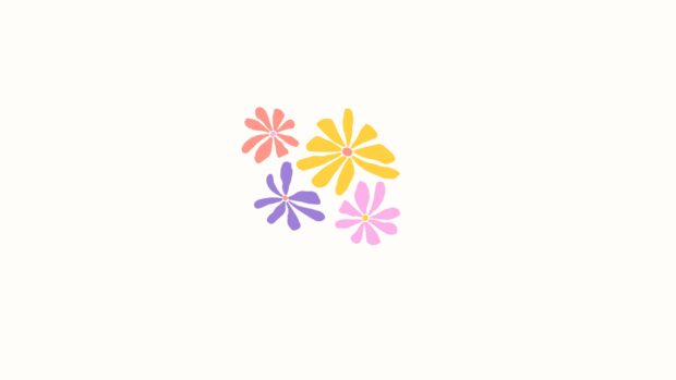 Free Download Minimalist Spring Wallpaper for Desktop.