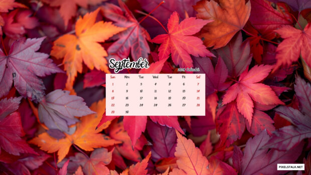 Free Download September 2024 Calendar Wallpaper Computer.