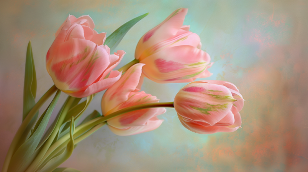 Free Download Tulip Flower Desktop Wallpaper.