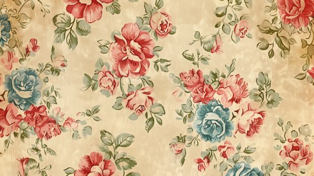 Vintage floral background hd pattern.